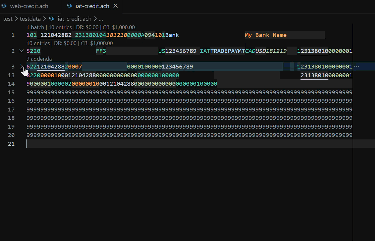 Code Folding
